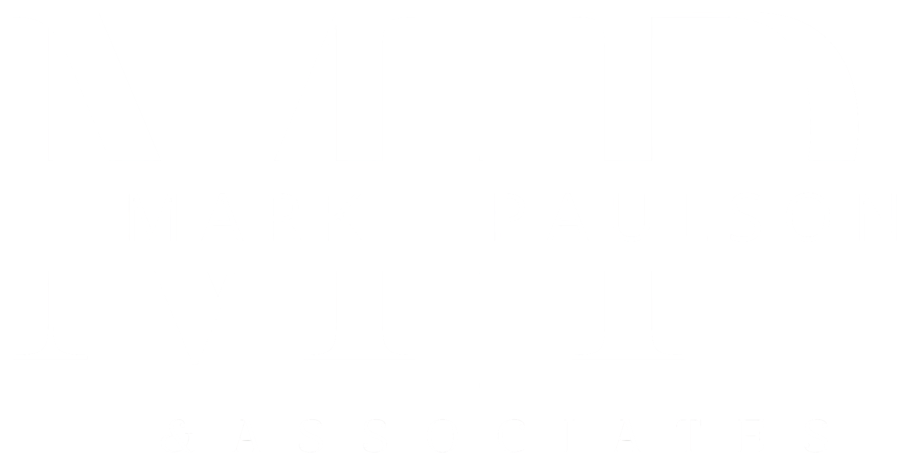 Mark Paulson logo white